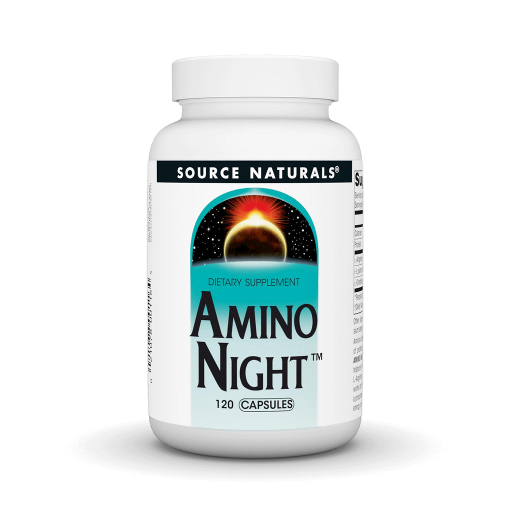 Source Naturals Amino Night Advanced Amino Acid Formula - 120 Capsules
