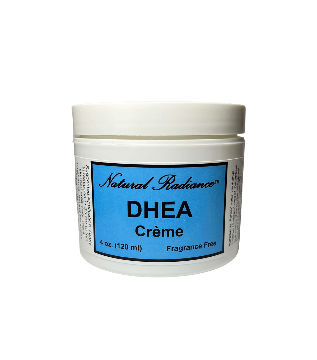 Natural Radiance DHEA Cream - 4 Fl Oz