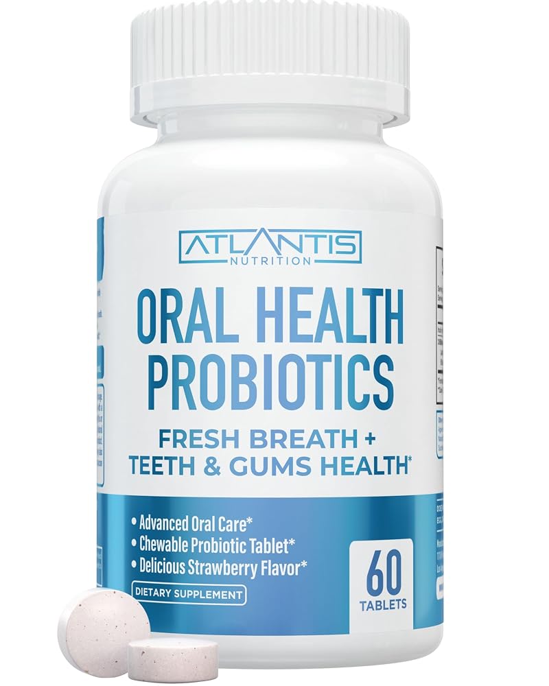 Atlantis Nutrition Oral Probiotics Chewable Tablet - 60 Tablets