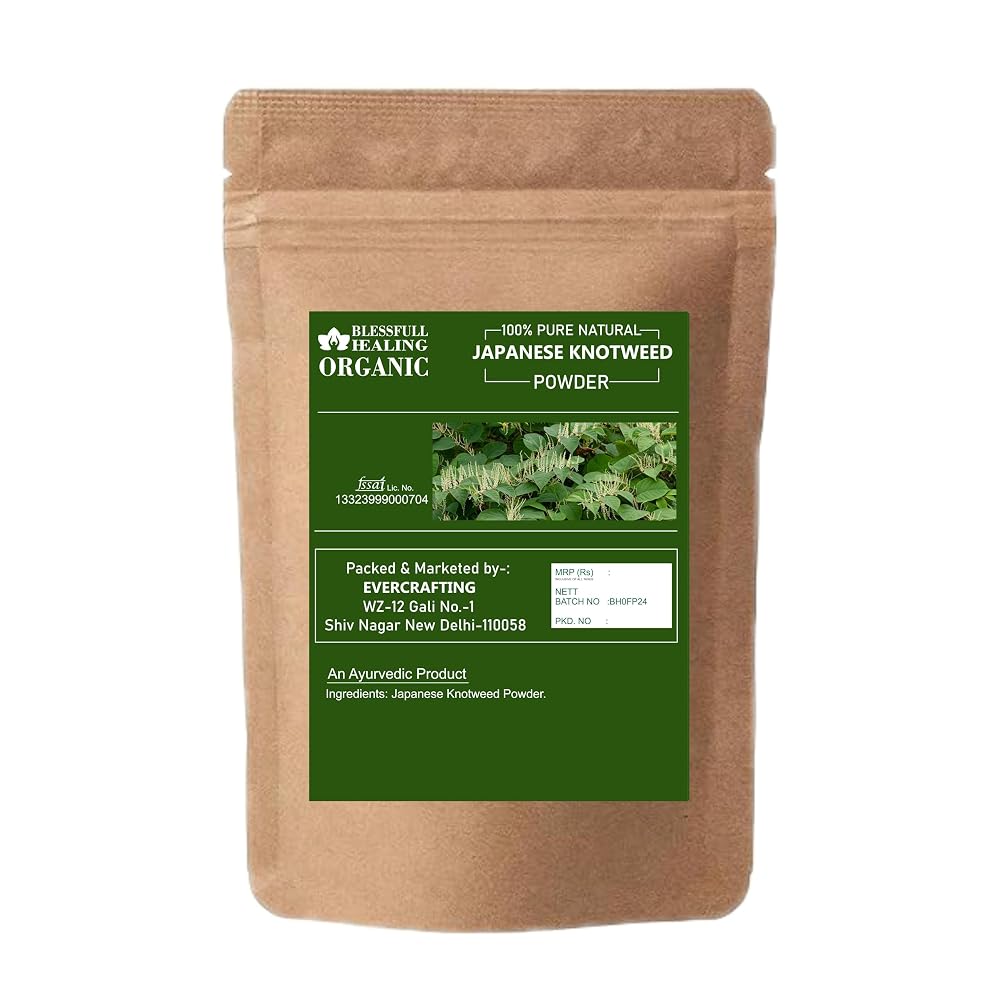 Blessfull Healing Organic Japanese Knotweed Powder 100% Pure Natural