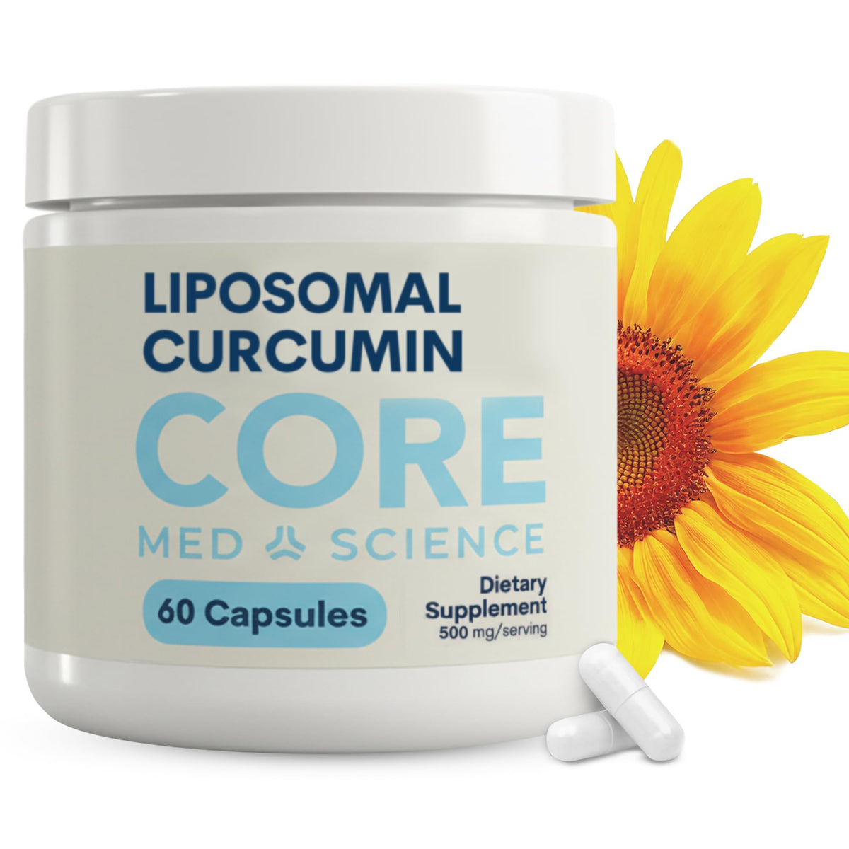 Core Med Science Liposomal Curcumin 500mg - 60 Capsules