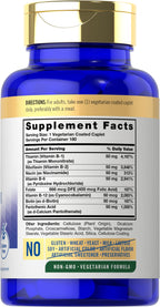 Carlyle Vitamin B50 Complex - 180 Vegetarian Caplets - image 2