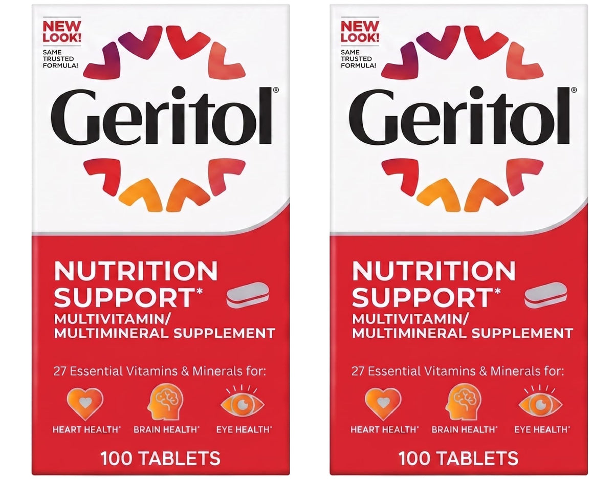 Geritol Multi-Vitamin Nutritional Support Tablets - 200 Count