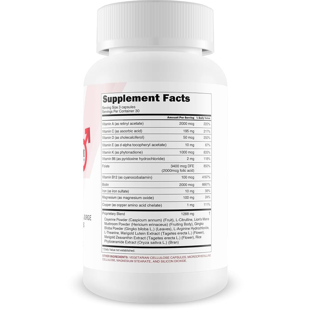 Happy Health Marketplace Vital Blood Flow Surge Pro - 90 Capsules - image 2