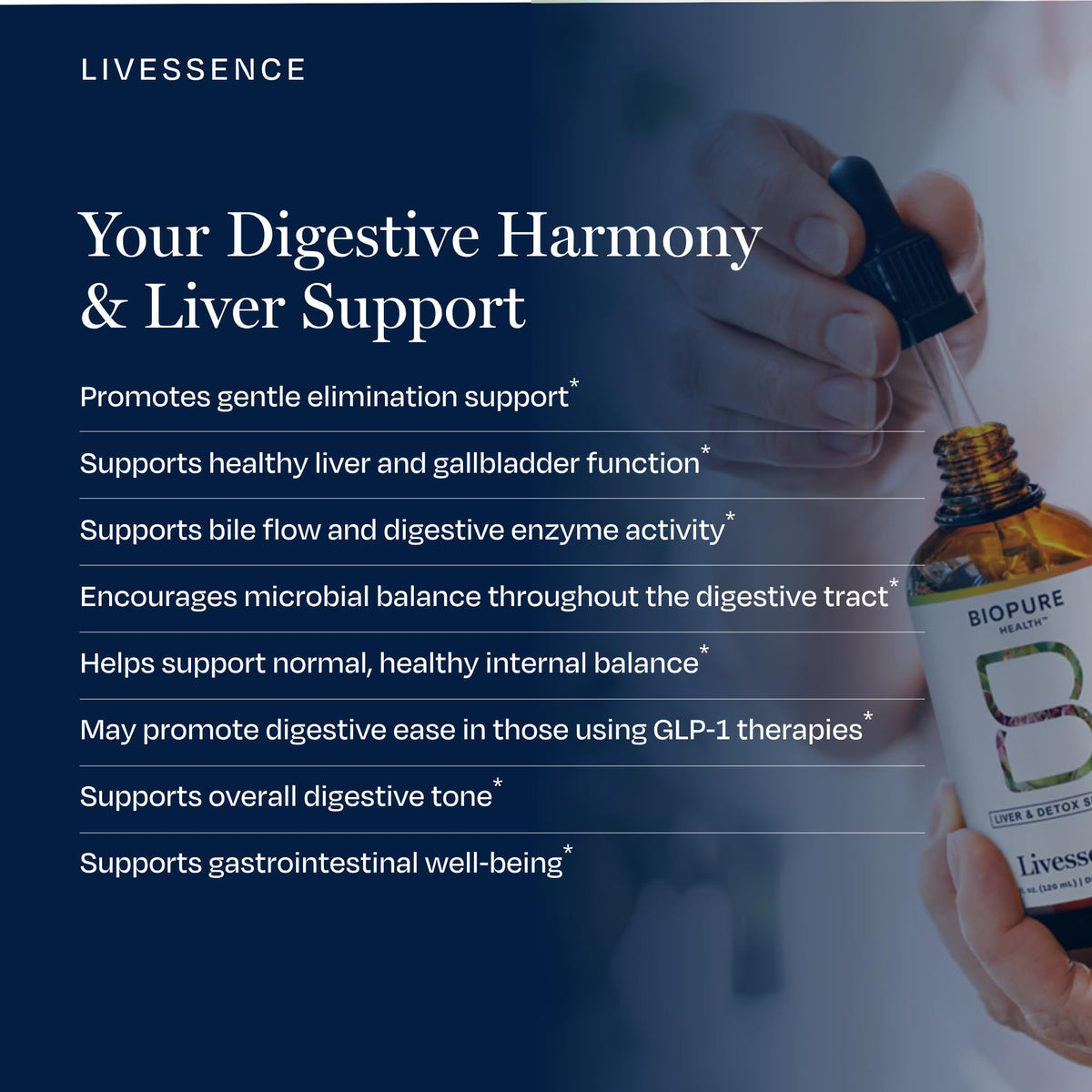BioPure Livessence Liver & Cleansing Support Tincture - 4 Fl Oz - image 5