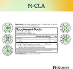 Fit & Lean N-CLA Weight Loss Supplement - 120 Capsules - image 4