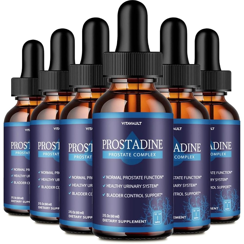 Vitavault Prostadine Prostate Support Liquid Drops - 6 Pack