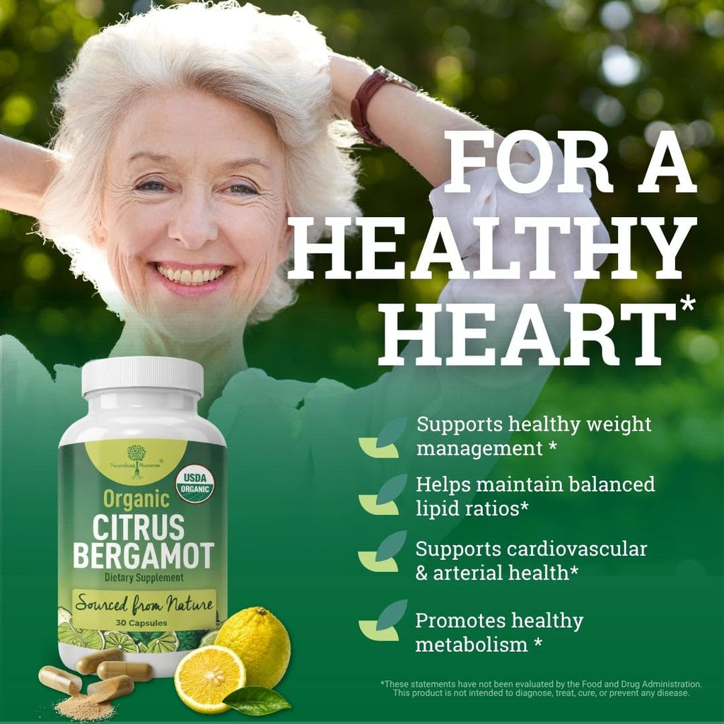 Nourishing Nutrients Citrus Bergamot Organic - 30 Capsules - image 2