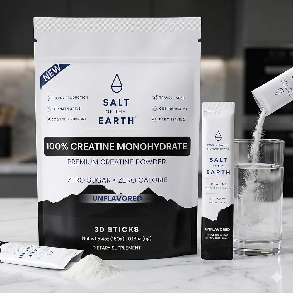 Salt of the Earth Premium Zero-Sugar Electrolyte - Made with Pink