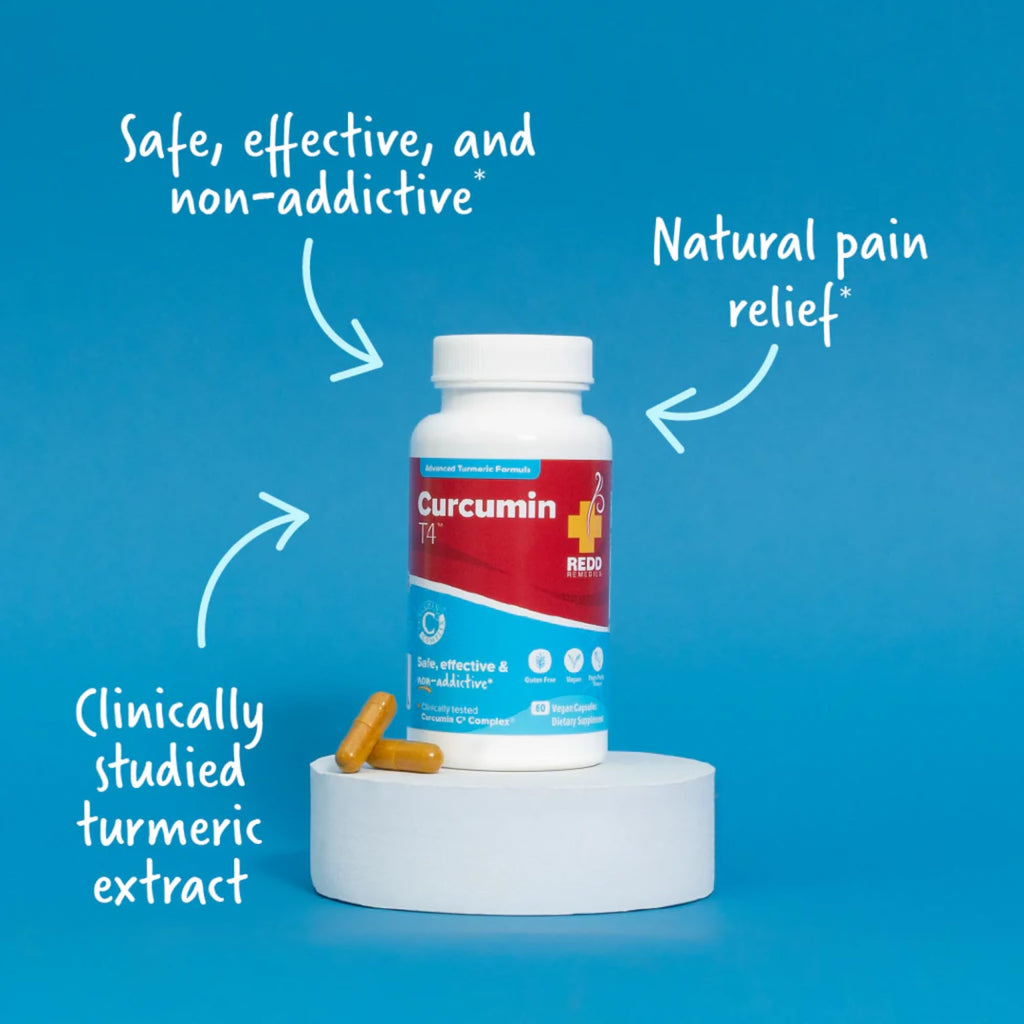 Redd Remedies Curcumin T4 - 60 Vegetarian Capsules - image 3