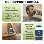 Balanced Vibe 7-in-1 Gut Health Supplement - 90 Capsules - image 2