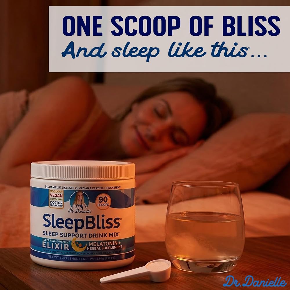 Doctor Danielle SleepBliss Nighttime Drink Mix for Sleep - 30 Servings - image 7
