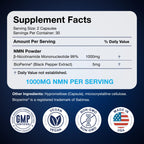 Black Forest NMN 1000mg Nicotinamide Mononucleotide - 60 Capsules - image 10
