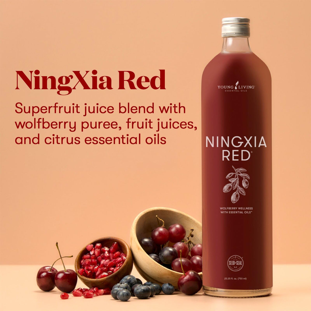 Young Living NingXia Red Antioxidant Drink - 2 Pack - image 3