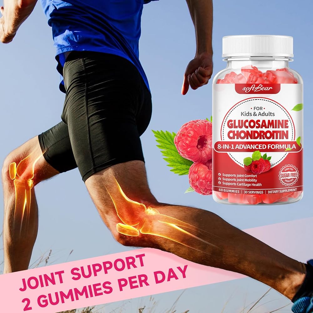 softbear Glucosamine Chondroitin Gummies Sugar Free