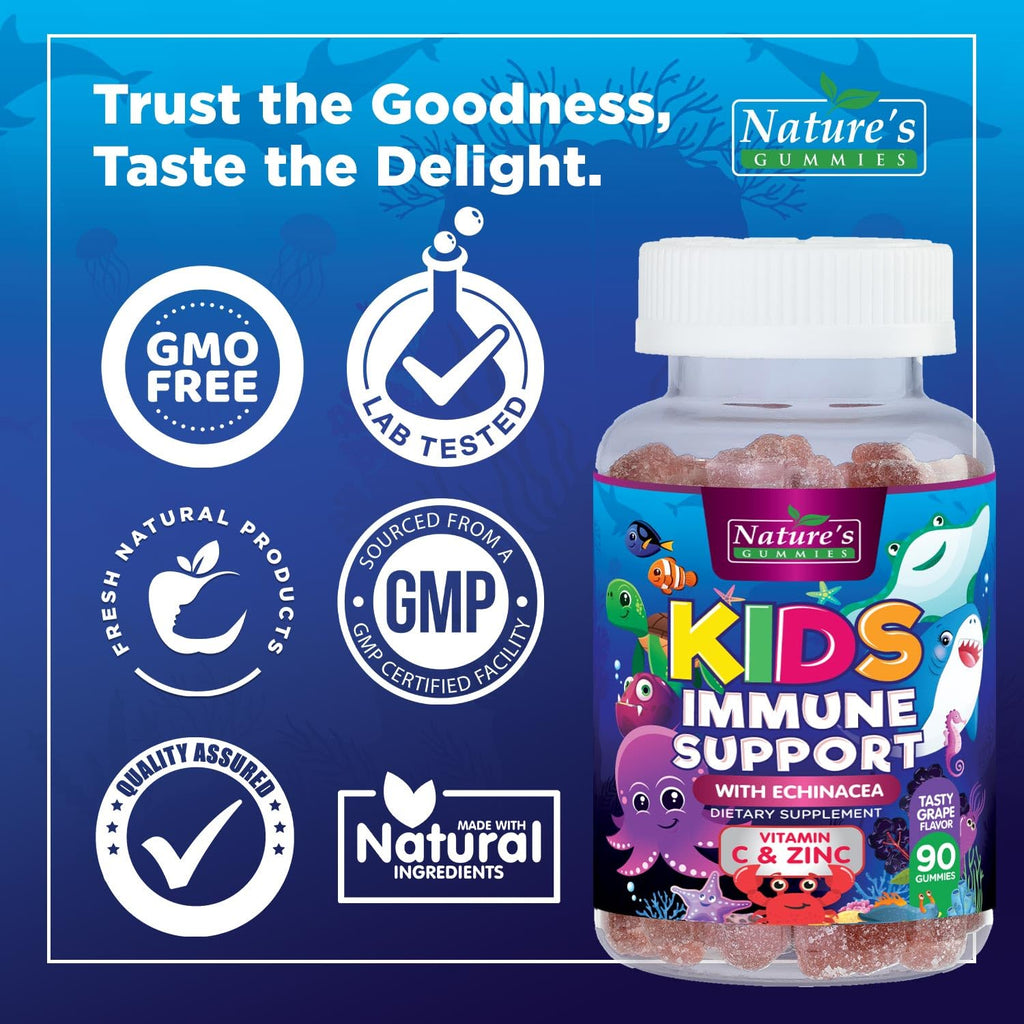 Nature's Nutrition Kids Immune Support Gummies - 90 Gummies - image 4