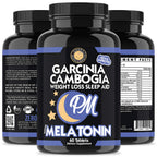 Angry Supplements Garcinia Cambogia PM Weight Loss Sleep - 60 Tablets - image 4