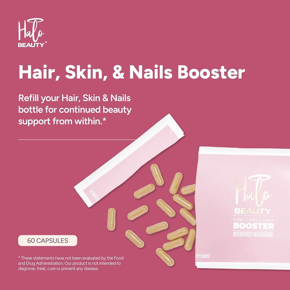 Halo Beauty Hair, Skin & Nails Supplement