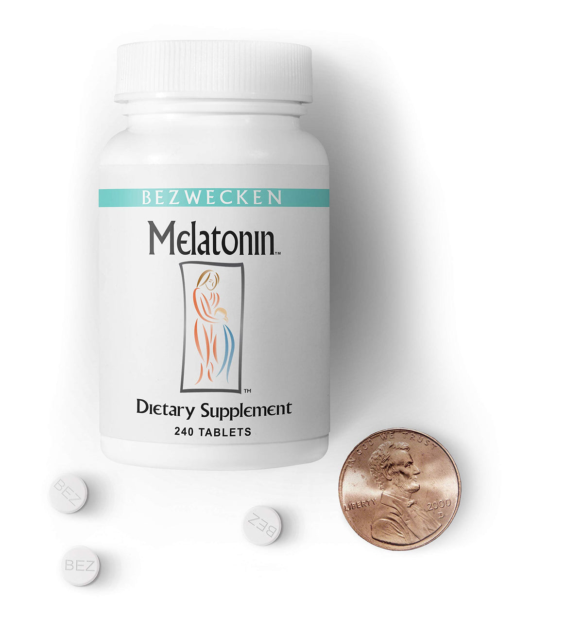 Bezwecken Melatonin 1.25mg Sleep Support - 240 Tablets - image 3