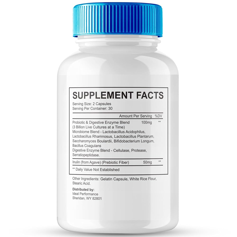 IDEAL PERFORMANCE Best Breath Oral Probiotic - 60 Capsules - image 2