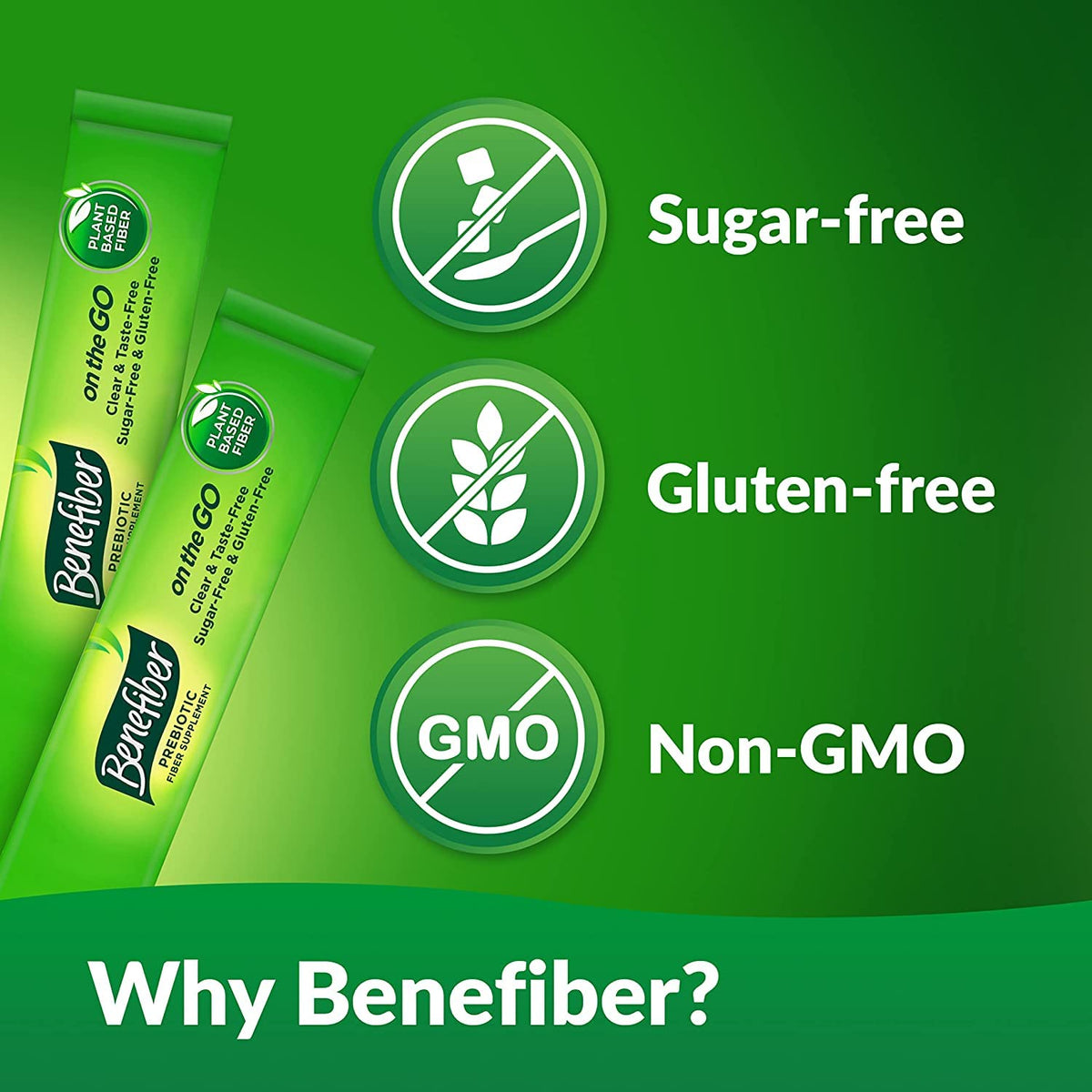 Benefiber Fiber Sugar-Free On the Go Stick Packs - 28 Count - image 5