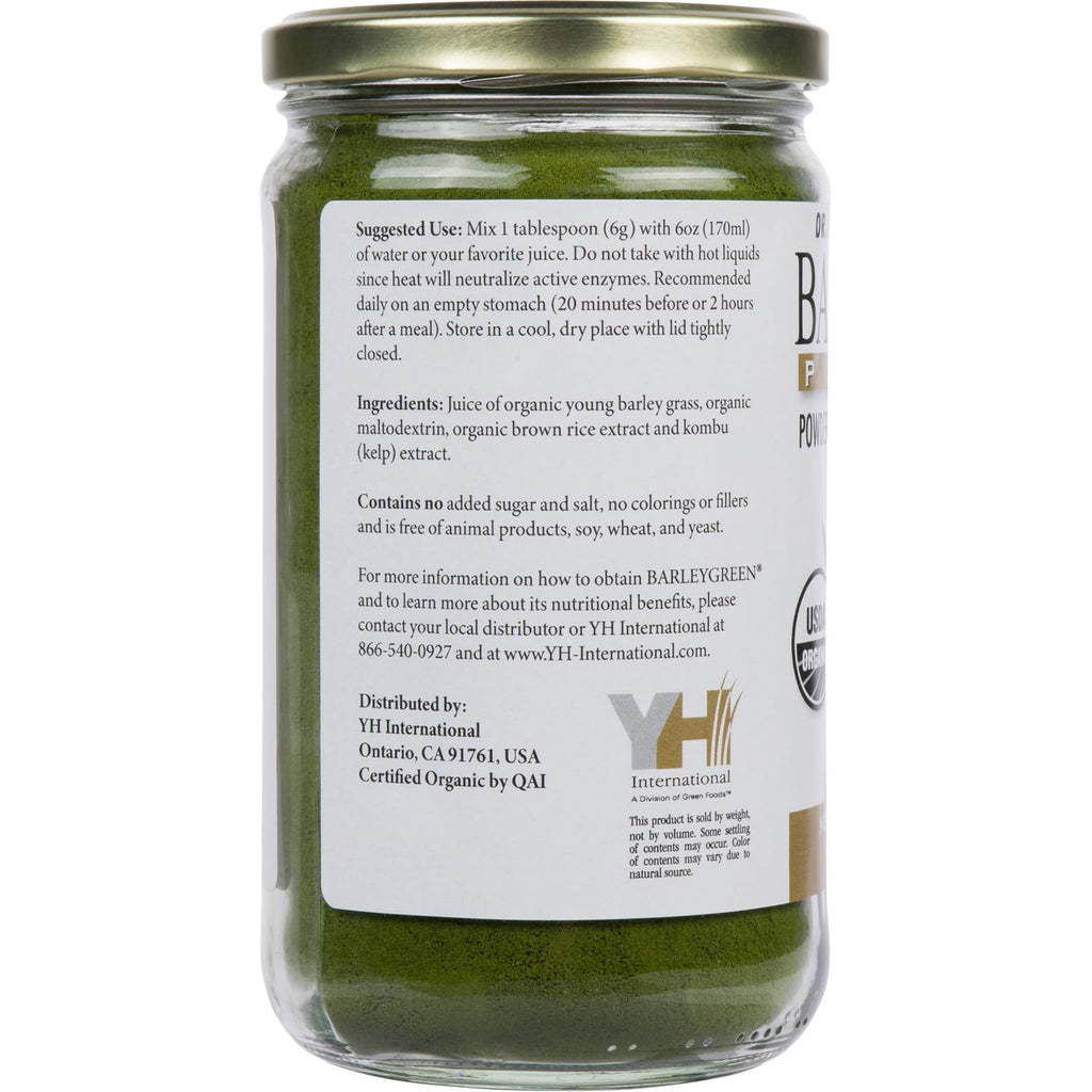 BARLEYGREEN Dr. Hagiwara's Original Barley Grass Powder - 8.5oz - image 4
