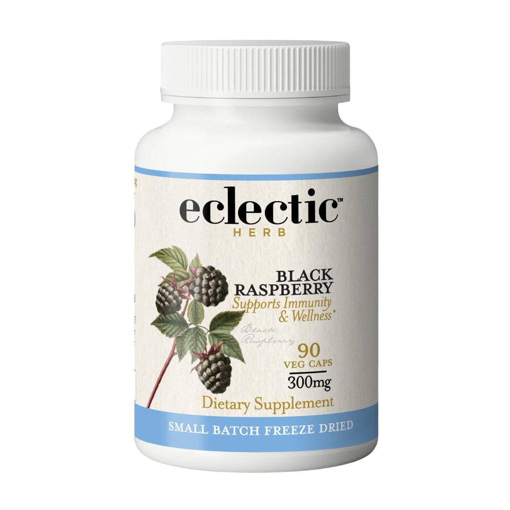 Eclectic Institute Black Raspberry Capsules Antioxidant Support - 90 Capsules