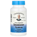 Christopher's Original Formulas Immune System Formula - 100 Vegetarian Capsules