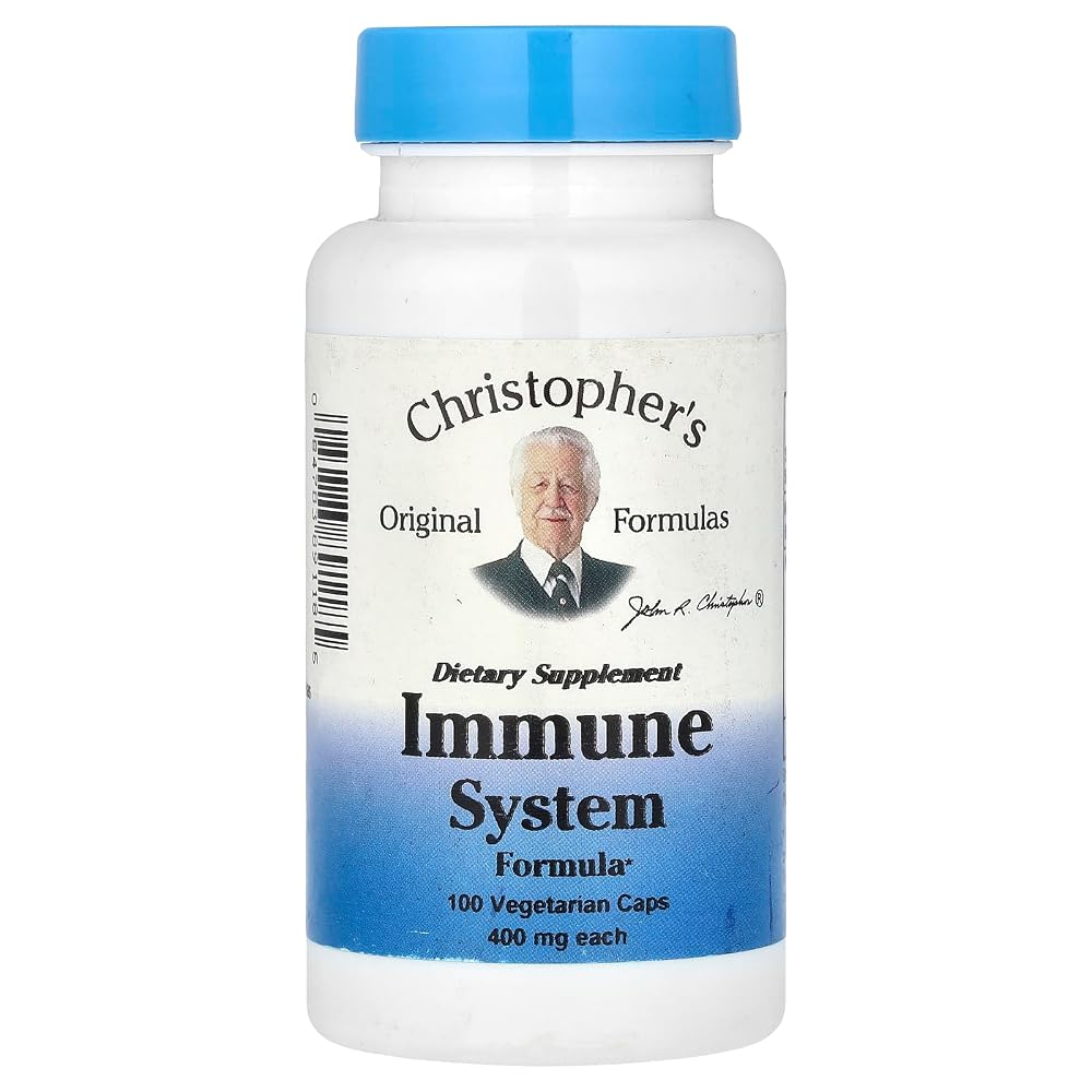 Christopher's Original Formulas Immune System Formula - 100 Vegetarian Capsules