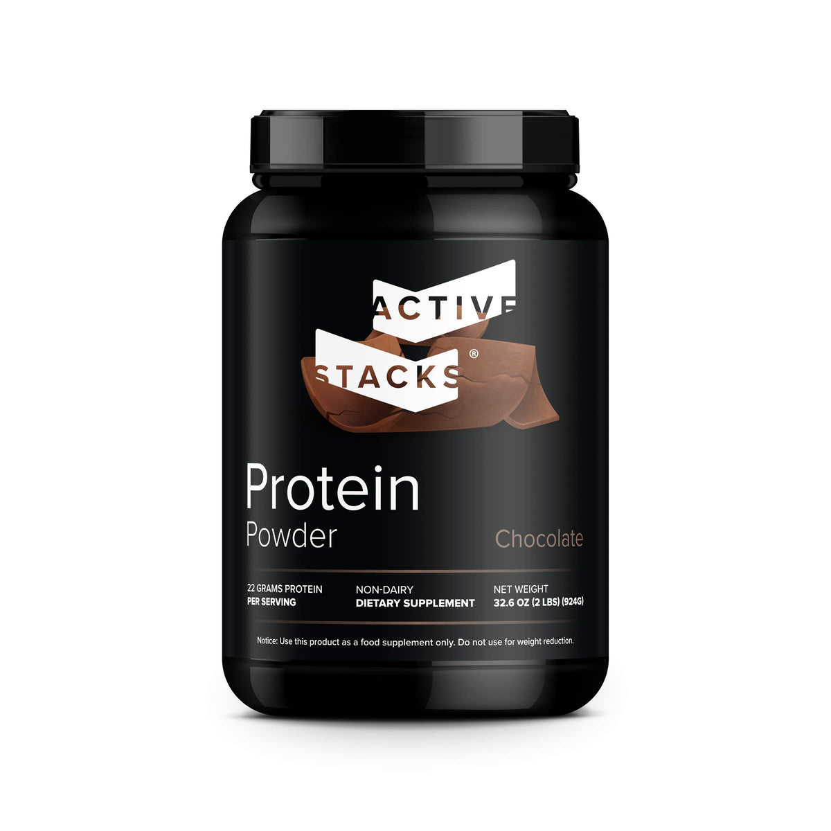 Active Stacks Beef Protein Powder Chocolate - 28 Servings