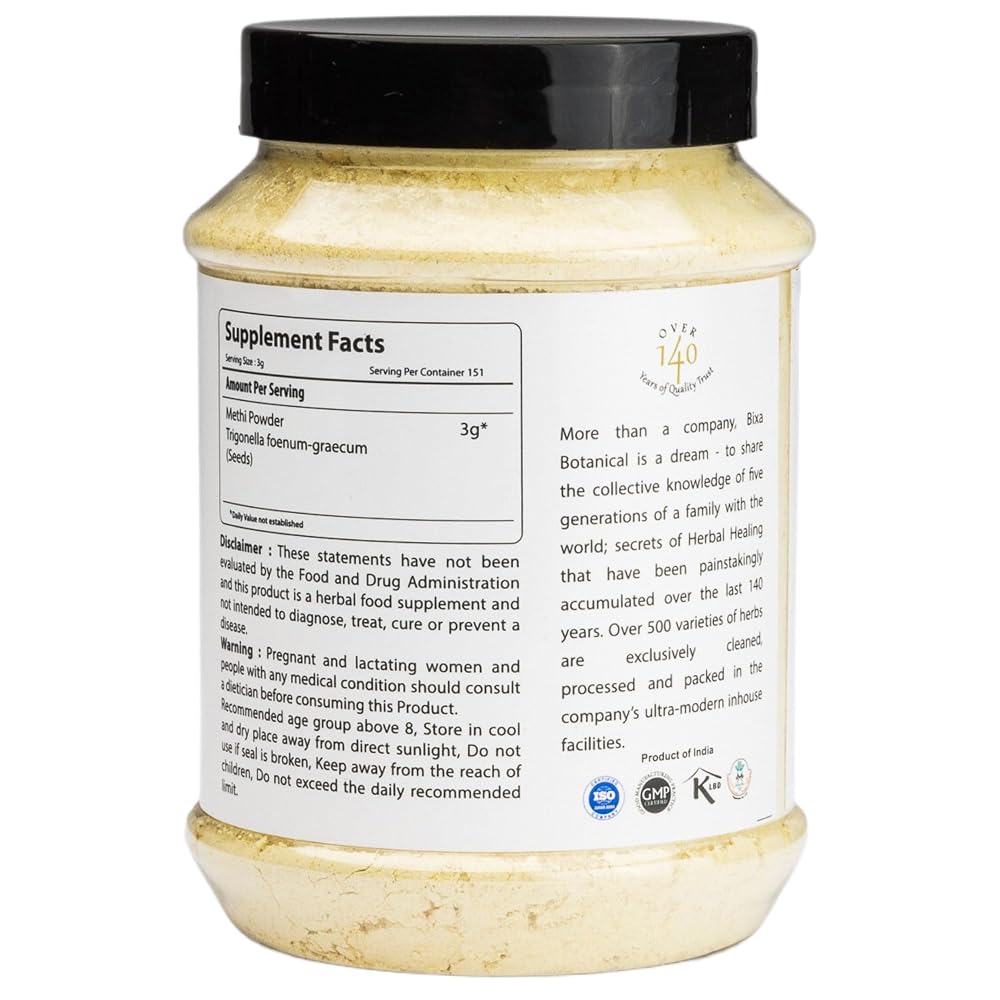 bixa BOTANICAL Fenugreek Powder - 16 Ounce - image 2