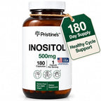 PRISTINE'S Myo Inositol 500mg Capsules for Women - 180 Capsules