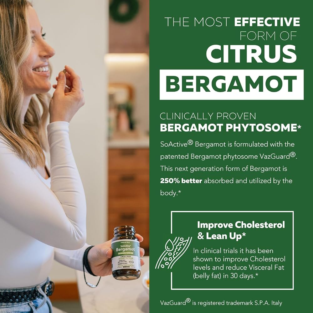 Triquetra Health SoActive Bergamot Citrus Phytosome - 60 Capsules - image 2