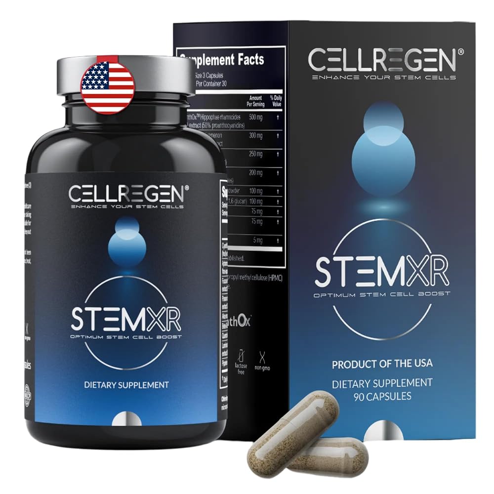Cellregen StemXR Stem Cell Activator & Circulation Booster - 90 Capsules