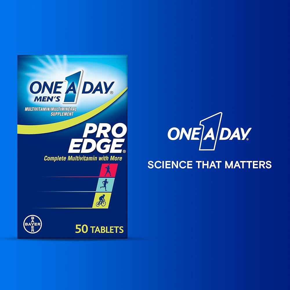 One A Day Men's Pro Edge Multivitamin - 50 Tablets - image 7