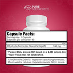 Pure Nootropics Dihydroberberine GlucoVantage 100 mg - 90 Capsules - image 7