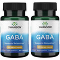 Swanson GABA 250 mg Stress Relief - 120 Capsules