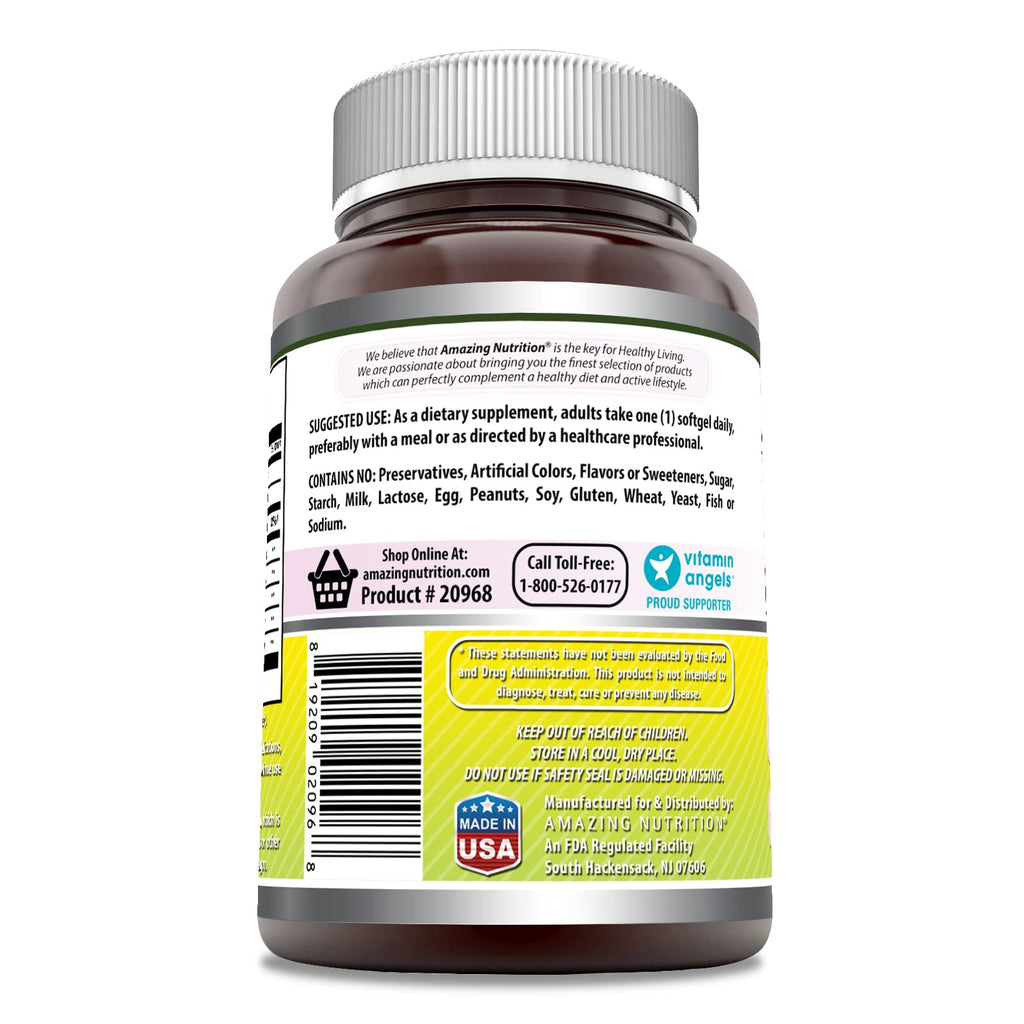Amazing Nutrition Evening Primrose Oil 1300mg - 120 Softgels - image 2