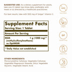 Solgar MSM 1000mg - 120 Tablets - image 2