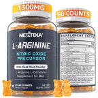 Nextdia Sugar Free L Arginine Nitric Oxide Gummies 400mg for Men