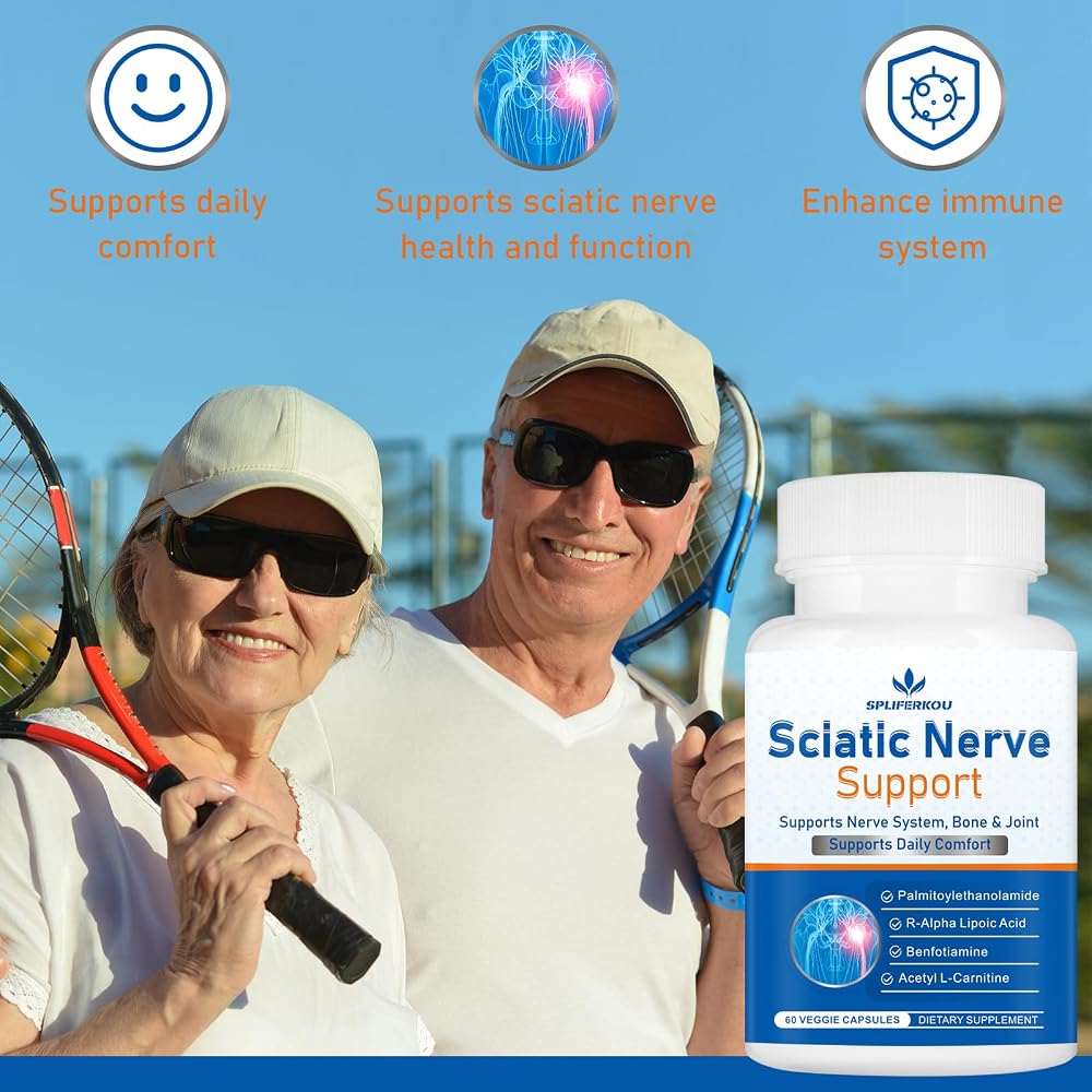 Spliferkou Sciatic Nerve Support Supplement - 60 Capsules - image 5