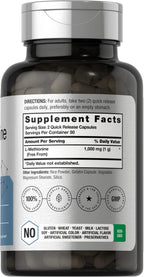 Horbäach L-Methionine 1000mg - 100 Capsules - image 2