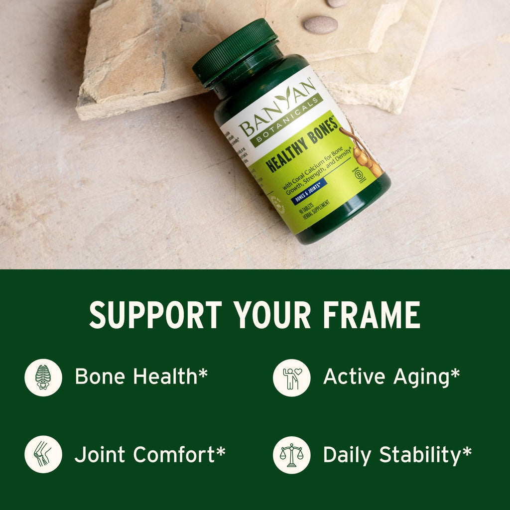 Banyan Botanicals Organic Healthy Bones Calcium - 90 Tablets - image 5