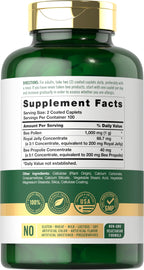 Carlyle Bee Pollen Supplement 1000mg - 200 Caplets - image 2