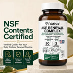 PRISTINE'S Age Renewal Senolytic Autophagy Capsules - 90 Count - image 2