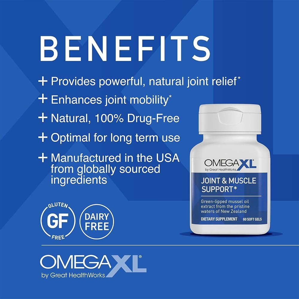OmegaXL Joint Support & MemoryXL Brain Supplement Combo - 60 + 30 Pack - image 2