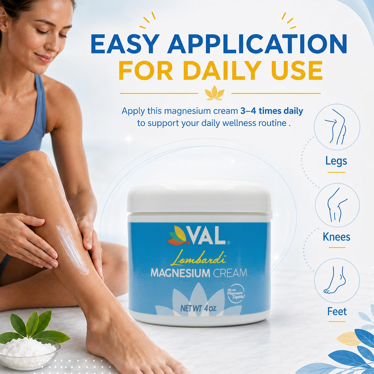 VAL Lombardi Magnesium Lotion Nighttime Relief - 4 oz - image 6