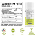 OxyEnergy Milk Thistle Liver Support Supplement
