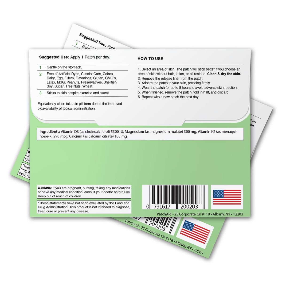 Patch Aid D3 Topical Patch - 30 Count - image 3