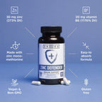 ZHOU Zinc Defender Zinc Supplement with Vitamin B6 - 60 Capsules - image 3